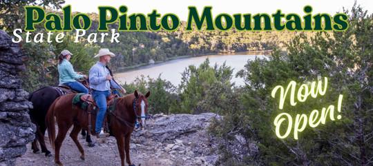 Palo Pinto Mountains State Park Now Open!
